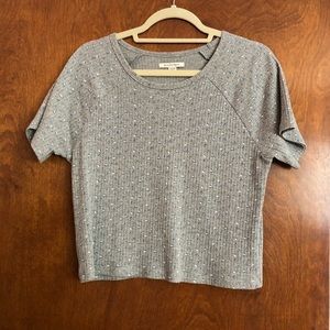 American Eagle ribbed baby tee